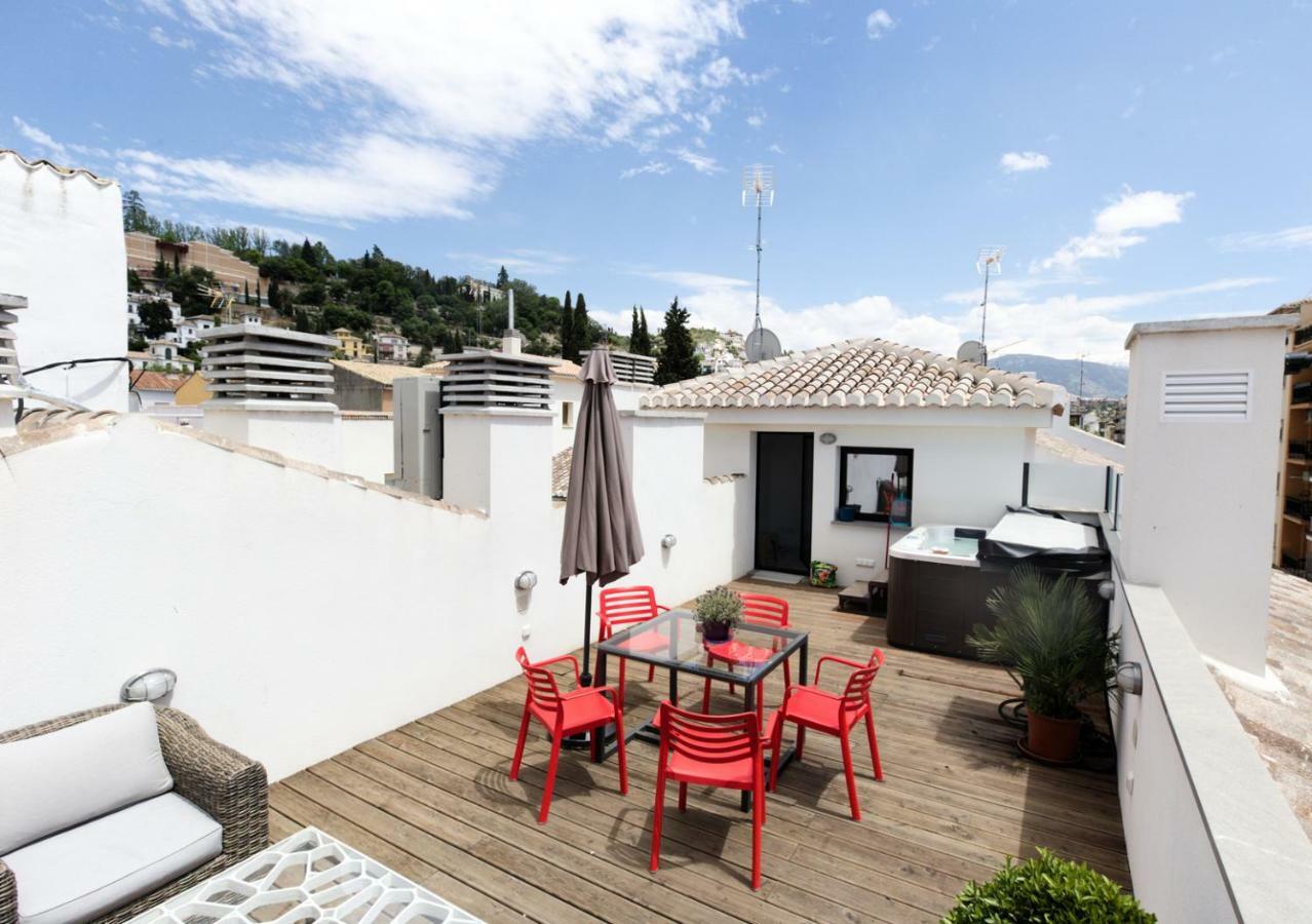 Apartamento De Diseno Con Jacuzzi Privado Granada Exterior foto